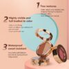O'CHAIN Pearlescent two-color eyeshadow Matte lipstick does not fade and does not stick to the cup powdery delicate eyeshadow palette